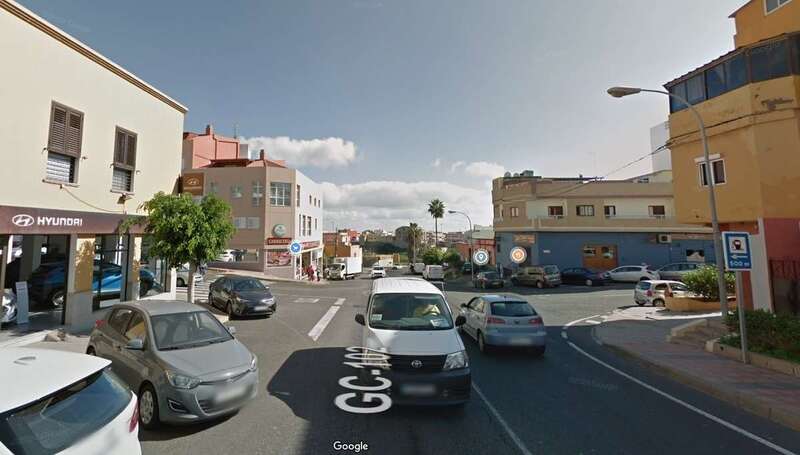 Zona en la que Ciuca recomienda la instalación de un semáforo/Google Maps.